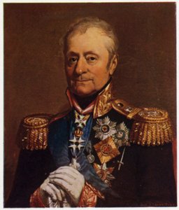 Retrato del General Benigsen (litografía en color)