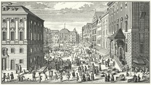 Una vista de Viena en el año 1725