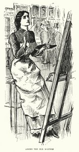 Ilustración para Trilby de George du Maurier de George (after) Du Maurier