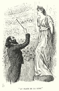 Ilustración para Trilby de George du Maurier de George (after) Du Maurier