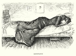 Ilustración para Trilby de George du Maurier (grabado) de George (after) Du Maurier