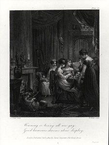 Escena doméstica, de 