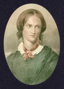 Charlotte Bronte, novelista inglesa (grabado en color) de George (after) Richmond