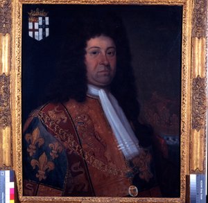 Peter Le Neve, Rey de Armas de Norroy de George (after) Vertue