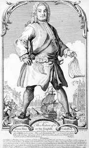 La estatura de un gran hombre o el coloso inglés