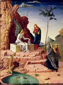 Santas mujeres en la tumba de Cristo, después de Mantegna, 1869 de George, 9th Earl of Carlisle Howard
