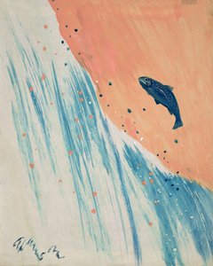 Salto del salmón de George Adamson