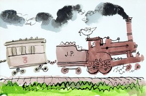El tren de vapor, Parte I, 1952 de George Adamson