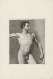 Desnudo masculino de George Andries Karsen