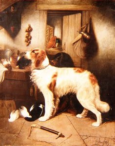 La cocina del guardabosques de George Armfield