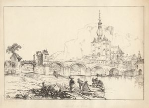 Dinant, nº 1: Vista suroeste de George Arnald