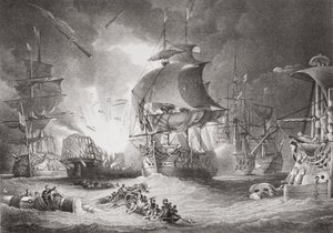 La Batalla del Nilo, 1 de agosto de 1798, de 
