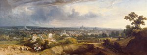 Vista de París desde Montmartre, 1829 de George Arnald