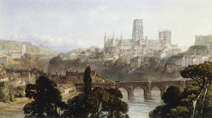 Catedral de Durham, 1846 de George Arthur Fripp