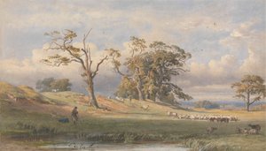 Antiguo campamento británico en Bulstrode Park de George Arthur Fripp