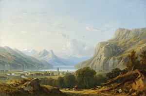 El lago de Wallenstadt de George Arthur Fripp
