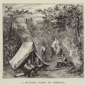 Una partida de caza en Virginia