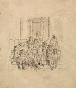 Mendigos de George Augustus Sala