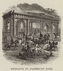 Entrada a Fairmount Park de George Augustus Sala