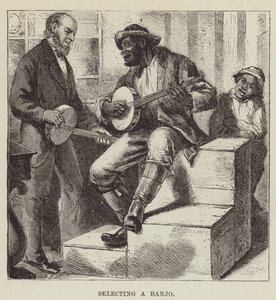 Seleccionando un banjo
