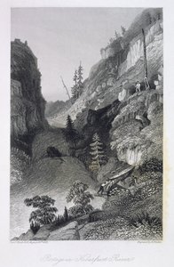 Portage en el río Hoarfrost, 19 de agosto de 1833, de 