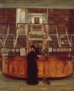 Biblioteca de Filadelfia, 1875 de George Bacon Wood