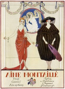 Aine-Montaillé, 1920 de George Barbier