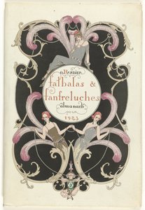 La revista de moda como tentación
Falbalas y Fanfreluches, Almanach des Modes présentes, passées & futures pour 1923, 2e année de George Barbier