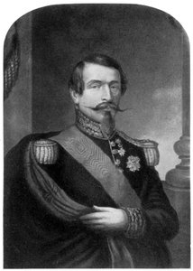 Charles Louis Napoleón Bonaparte, Emperador de los Franceses, Siglo XIX 1910 de George Baxter
