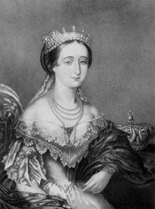 Eugenia de Montijo, emperatriz consorte de Francia de George Baxter
