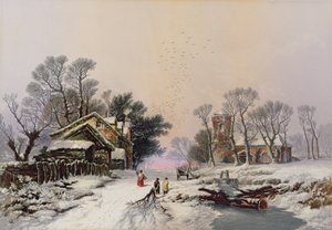Invierno de George Baxter