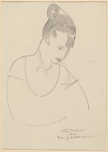 Elsie Speicher [verso] de George Bellows