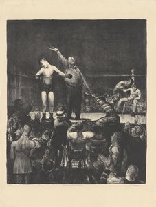 Presentando al campeón de George Bellows