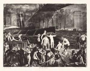 Playa de astillas de George Bellows