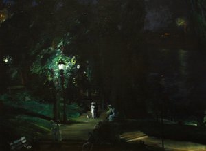 Noche de verano, Riverside Drive de George Bellows