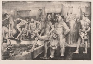 La ducha de George Bellows