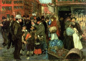 Calle Hester de George Benjamin Luks