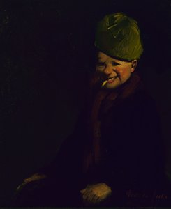 Tirador de Año Nuevo, 1917 de George Benjamin Luks