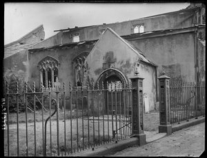 Iglesia de San Benito, Calle de San Benito, Norwich, Norfolk, 1942 de George Bernard Mason