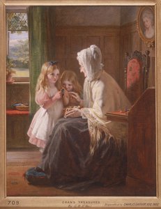 Los tesoros de la abuela, 1866 de George Bernard O
