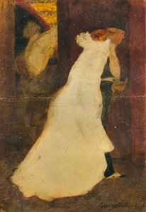 Salida del Teatro, 1898 de George Bottini