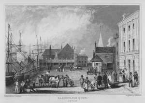 Muelle de Barnstaple, Devon de George Bryant Campion