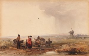 Campamento gitano, Holanda de George Bryant Campion