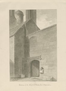Entrada de la Capilla de Pillaton Hall de George Buckler