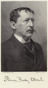 Retrato de Thomas Bailey Aldrich de George C. Cox