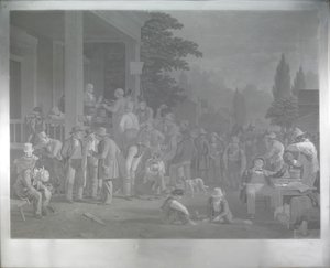 Placa de Acero para “La Elección del Condado”