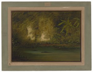 Una laguna del Alto Amazonas de George Catlin