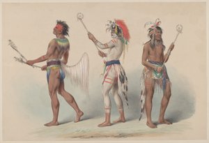 Jugadores de Pelota de George Catlin