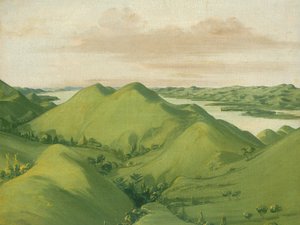 Hermosos Acantilados Verdes, 110 Millas sobre St. Louis, 1832