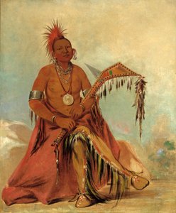 Cler-mónt, Primer Jefe de la Tribu de George Catlin